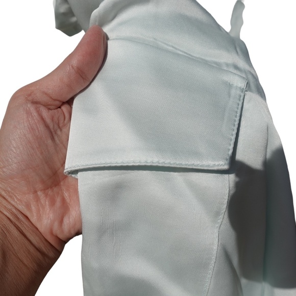 Revolve Lita By Ciara Romper Sprout Green size Medium High End brand $348 - Picture 4 of 12